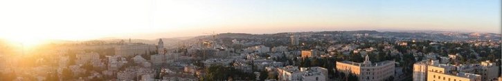 Sunrise over Jerusalem
